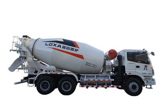 CE 6x4는 6m3 작은 시멘트 트럭 도로 건설 기계를 운전합니다
