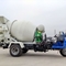 농업 세 바퀴 달린 콘크리트 믹서 트럭 1.5 세제곱 미터  20 Mpa