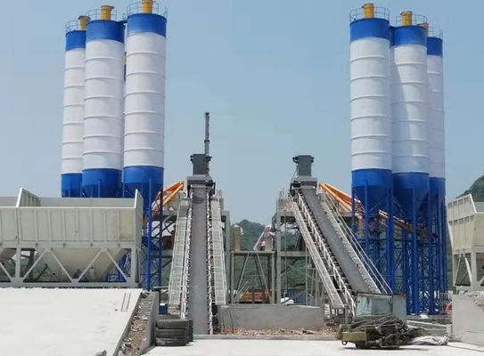 XDEM HZS120 120M3H Stationary Concrete Mixing Batch Plant