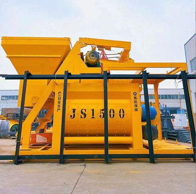 JS1500 XDEM 콘크리트 팩 믹서 공장 1200kg 2x30KW