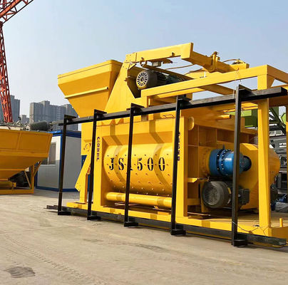 JS1500 XDEM 콘크리트 팩 믹서 공장 1200kg 2x30KW