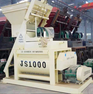 XDEM JS1000 콘크리트 배치 믹서 공장 37kw 4640X2250X2250MM