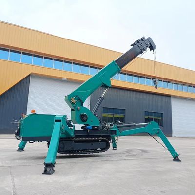 건설용 다재다능한 이동 크레인 10T 12T 미니 스파이더 크레인