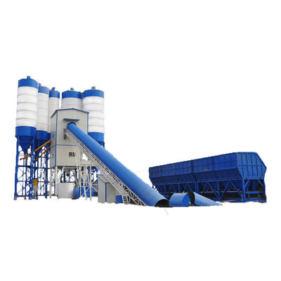높은 출력 HZS60 60M3H 110kw 콘크리트 배치 플랜트 상업 중앙 콘크리트 플랜트 믹서
