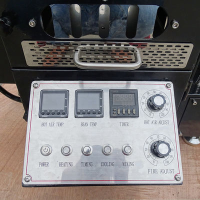 CD-3kg 가스 커피 콩 로스터 장인 날짜 로거 식품 등급 스테인리스 스틸과 함께 상업 커피 로스터
