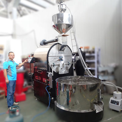 커피 로스터 공장용 커피 로스터 기계 50kg 60kg PLC 제어
