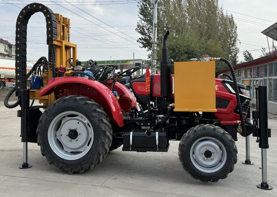 XDEM WL200D 50Hp 트랙터 장착 220m 우물 파기 기계 다재다능 하이드라릭 물 파기 리그