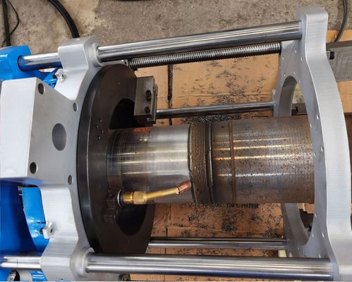 CE 휴대용 저널 샤프트 엔드 선반 베어링용 100-300mm 200-400mm 휴대용 선반