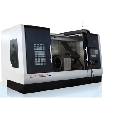 이중 스핀드 CNC 턴 머신 5.5kW 전기 모터 380V