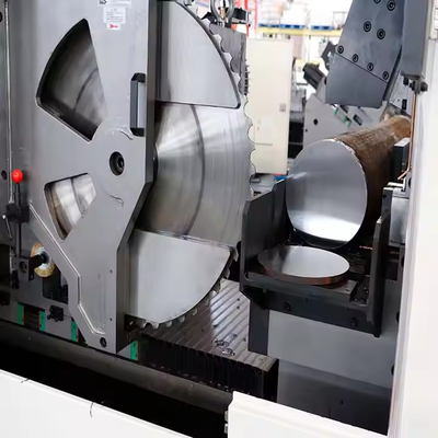 XDEM WL-75X 컴퓨터화 된 고속 금속 원형 톱 기계 Cnc 원형 파이프 절단 기계 완전 자동 공급