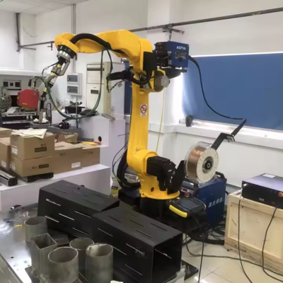 10kg 페이로드 1700mm 리치 6축 산업용 로봇 팔 스테인리스 스틸 MIG 용접 자동 6축 로봇 용접 매니퓰레이터