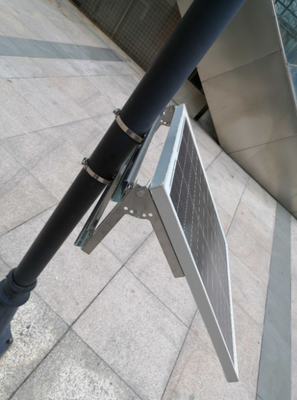 아연 도금 지상 장착형 태양광 패널 브래킷 및 도난 방지 보안 잠금 장치, 300W-20kW PV 모듈에 적합 실외 광전지 장착 장비