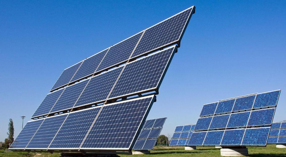 태양 전지 패널 고효율 15%-22% 변환율 300W-20KW 지붕 또는 지상 설치 PV 모듈의 전력 출력