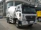 9.726L 디스플레이스먼트 엔진과 6m3 콘크리트 혼합기 트랜스포트 트럭