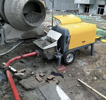 30 kw XDEM 콘크리트 송액펌프 10 - 45 세제곱 미터 드래그 펌프