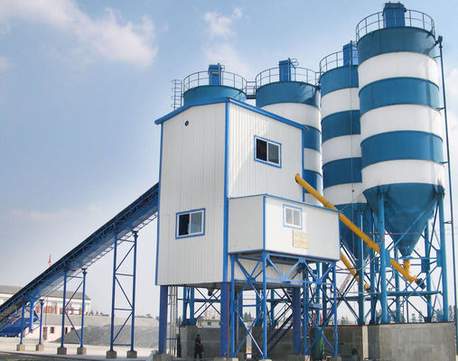 XDEM 고정 콘크리트 혼합 팩 플랜트 HZS60 60M3H 110kw