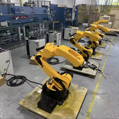 10kg 페이로드 1700mm 리치 6축 산업용 로봇 팔 스테인리스 스틸 MIG 용접 자동 6축 로봇 용접 매니퓰레이터
