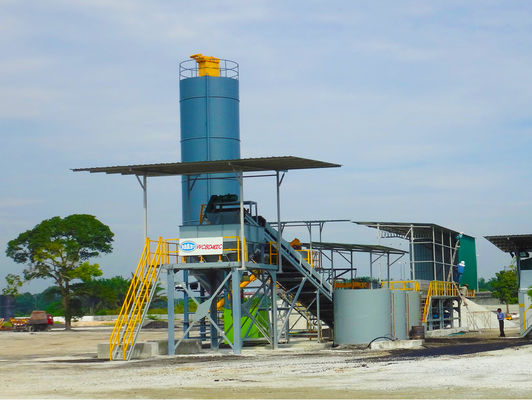 125 kw 400t/H 분명한 계량과 믹싱 플랜트 도로 건설 기계
