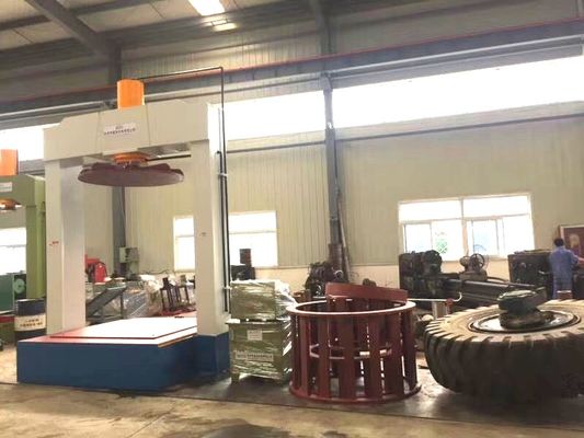 380V 충실고무타이어 프레스기, 200T 타이어 변화 기계