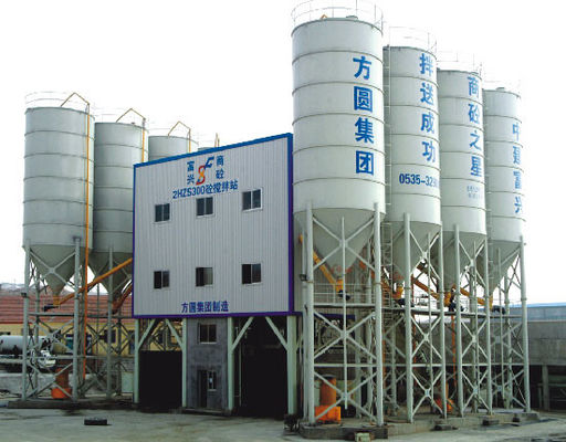 XDEM 2X90kW 300m3/H 움직이지 않는 콘크리트 계량 장치 HZS300