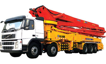 94m/H 279 kw 자동차식 콘크리트 펌프 도로 건설 기계